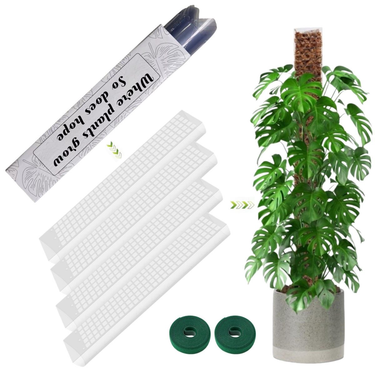 Mosstok van kunststof, planten - Sphagnum Moss Dry recensie en prijs
