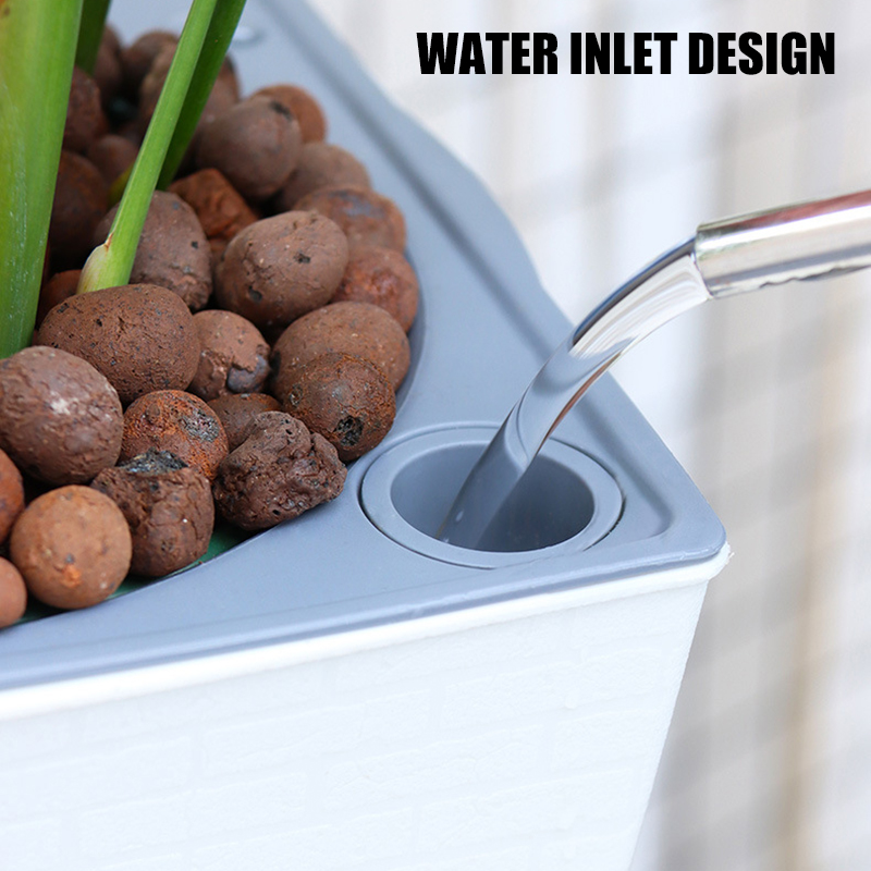 Baksteenpatroon Bloempot Imita - Self Watering Insert recensie en prijs